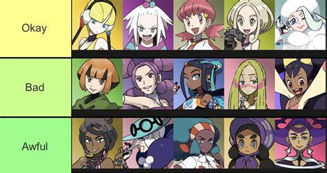 pokemon female gym leaders.